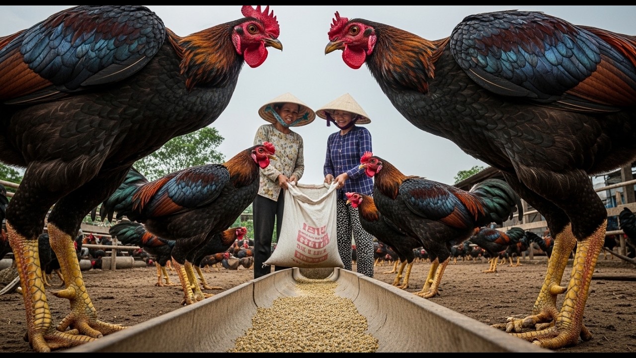 Vietnam’s Giant Chickens The Complete Dong Tao chicken Farming Story