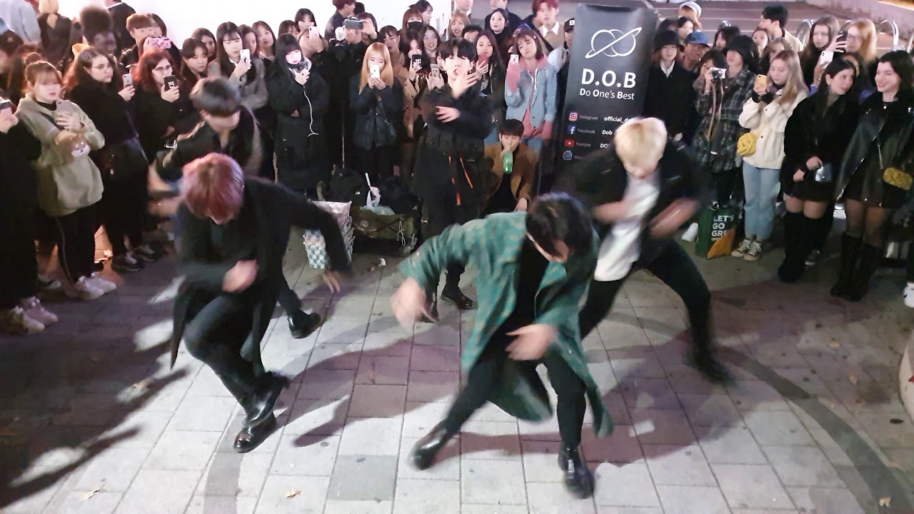 디오비(D.O.B)/ 2차 공연-6/ 해적왕(Pirate King) - ATEEZ(에이티즈) 20191108 홍대버스킹 COVER DANCE