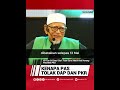 KENAPA PAS TOLAK KERJASAMA DENGAN DAP & PKR?