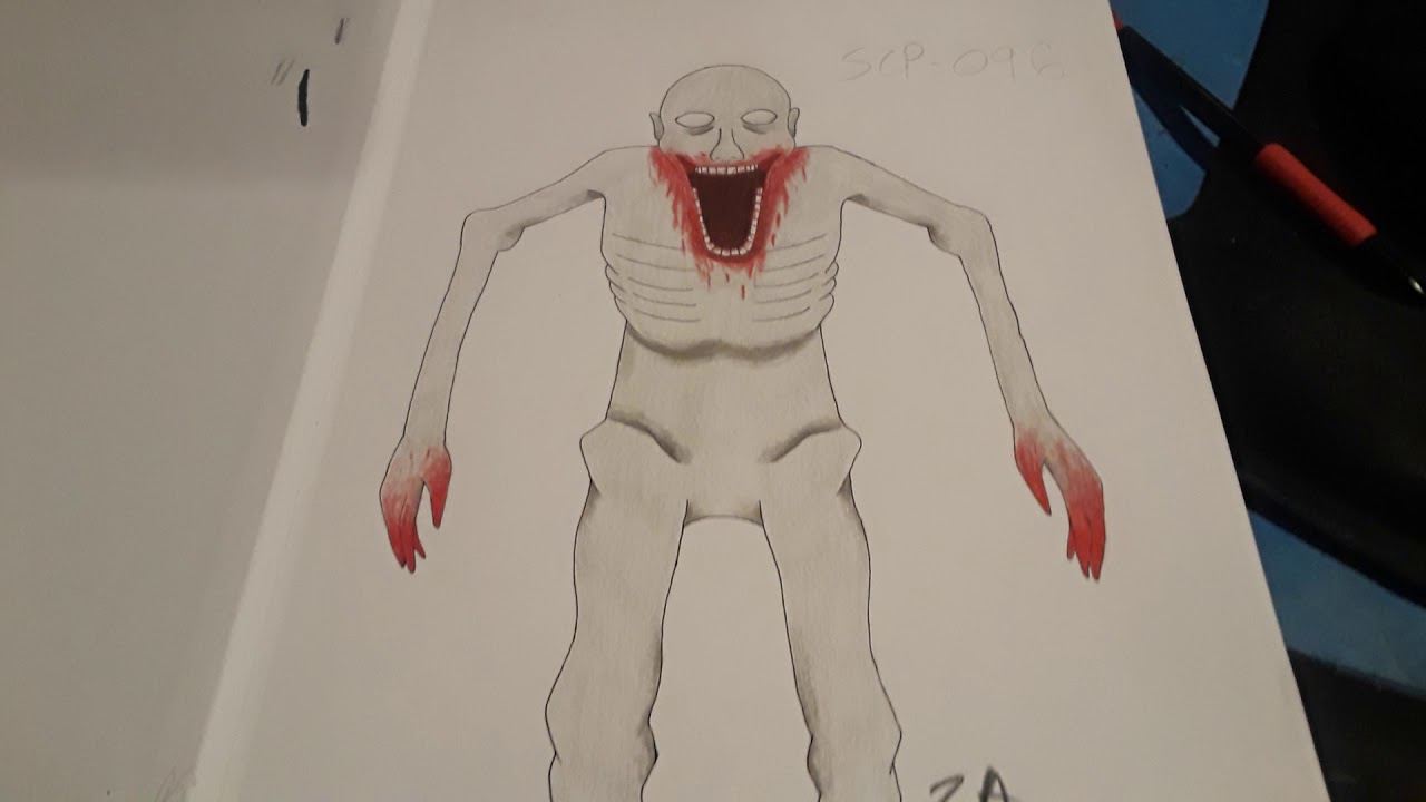 SCP-096 Drawing - YouTube.