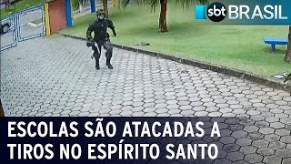 Duas escolas são atacadas a tiros no Espírito Santo | SBT Brasil (25/11/22)