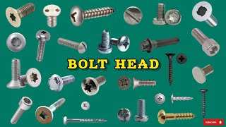 Bolt Head | different types of bolt head #bolt #tools