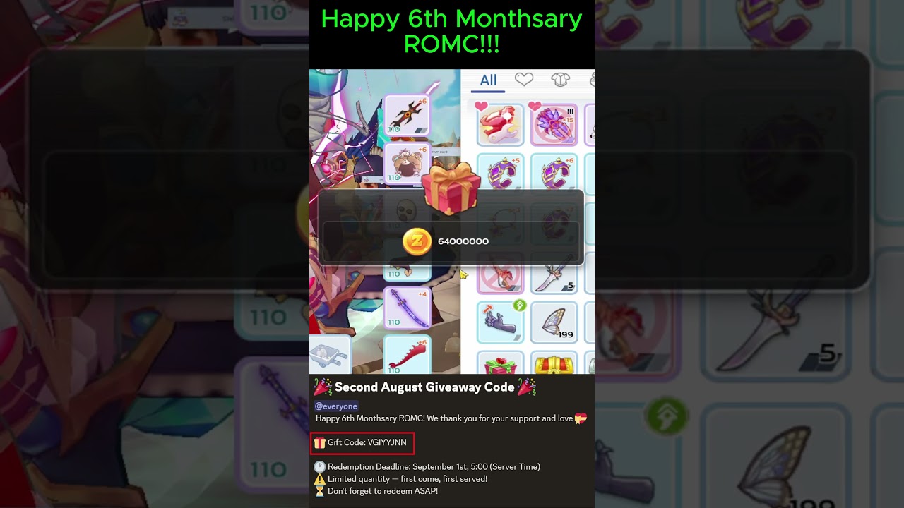 Happy 6th Month Ragnarok M Classic! 