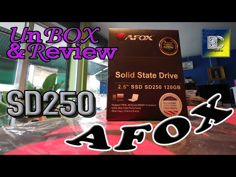 [Reviews]รีวิวแกะกล่องทดสอบ SSD แบรนด์ AFOX รุ่น SD250 ในความจุ 120GB จะดีหรือไม่มาดูกัน