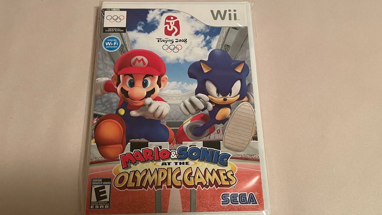 Mario & Sonic at the Olympic Games 瑪利歐和超音鼠在北京奧林匹克運動會 美版 wii 實體試玩