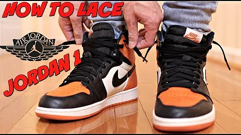 3 WAYS HOW I LACE & STYLE MY JORDAN 1