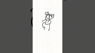 One two buckle my shoe but its Melly | Animation | Short