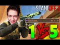 ПОБИЛ РЕКОРД УБИЙСТВ В ММ! ВЫИГРАЛ ММ 1v5 В STANDOFF 2!