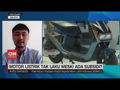 Motor Listrik Tak Laku Meski Ada Subsidi?