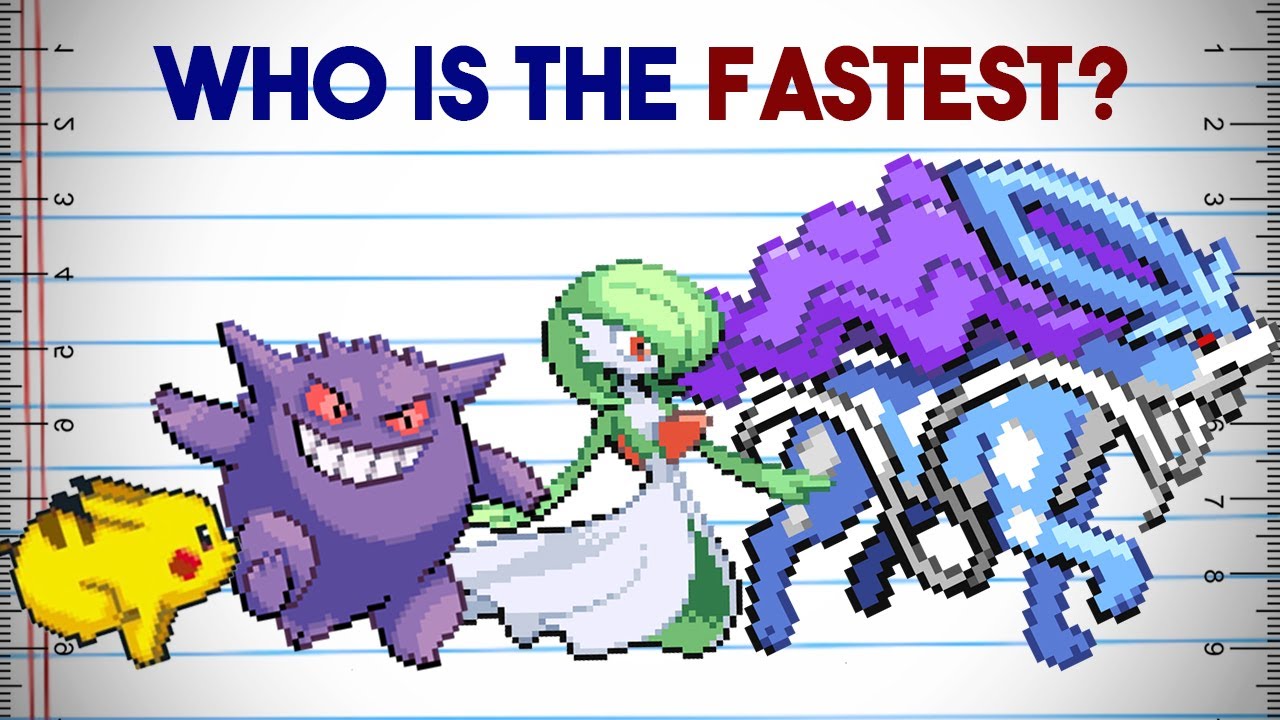 The 10 Fastest Pokemon You Didn't Know About! YouTube