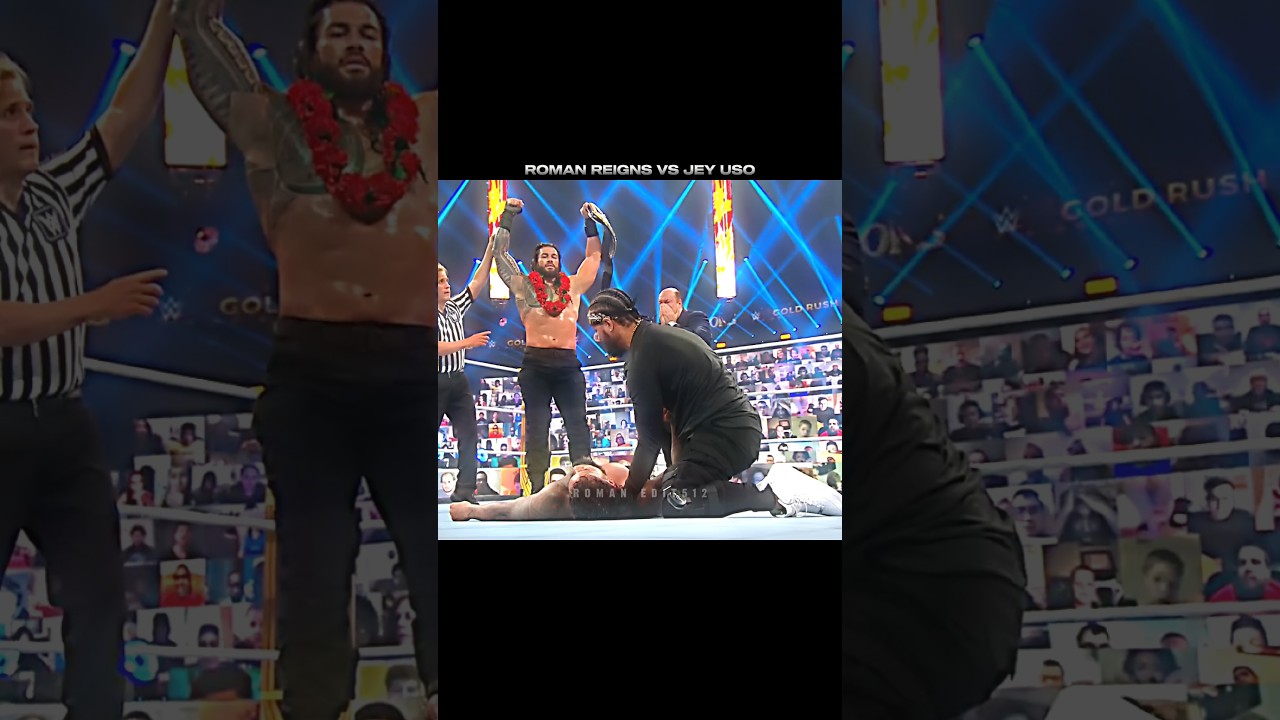 Roman Reigns vs Jey Uso☠️🥶Universal Title Match🔥Clash of Champions 2020😈Roman Reigns attitude🥵Edit‼️