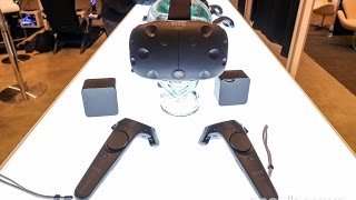 HTC Vive Pre hands-on and first impressions (MobileSyrup @ CES 2016)
