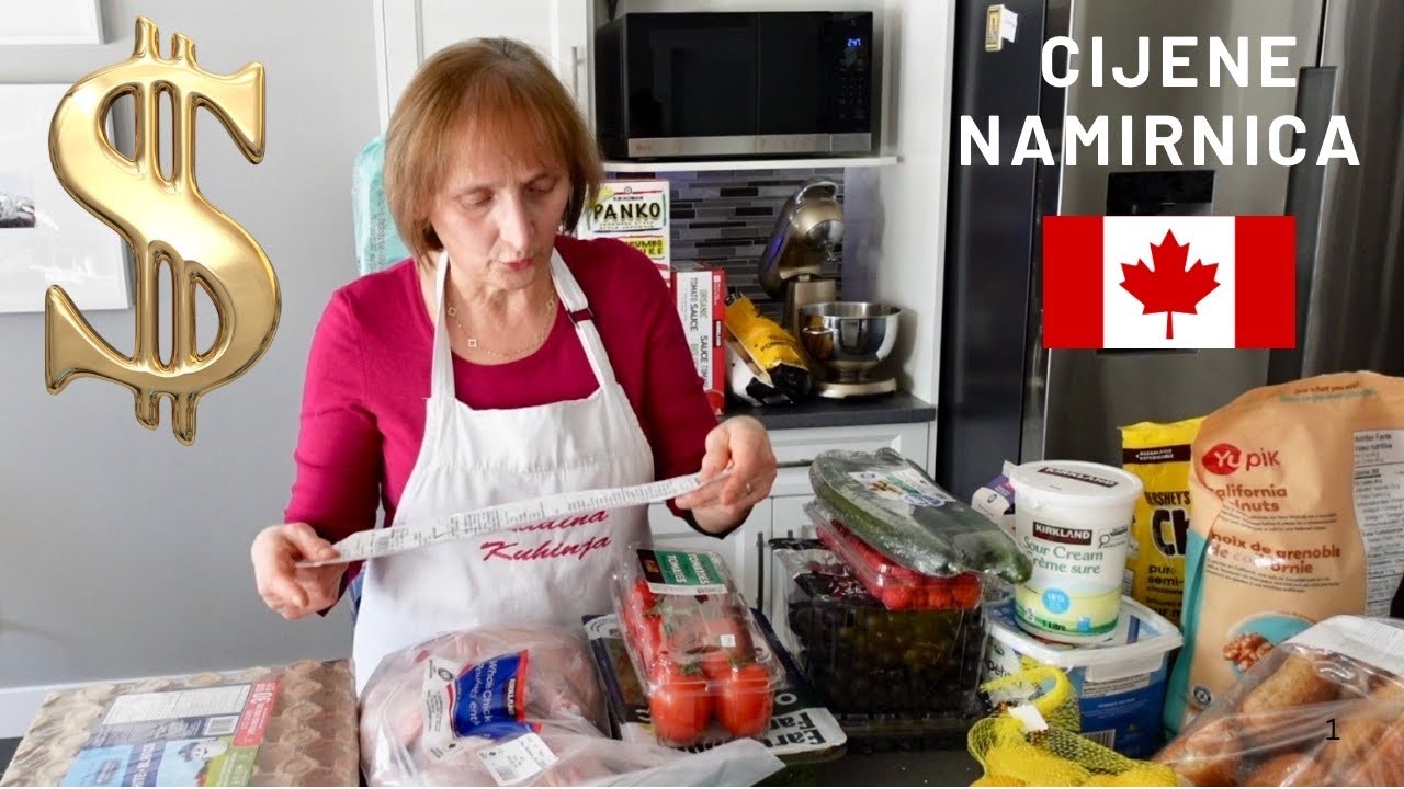 CIJENE OSNOVNIH NAMIRNICA U KANADI