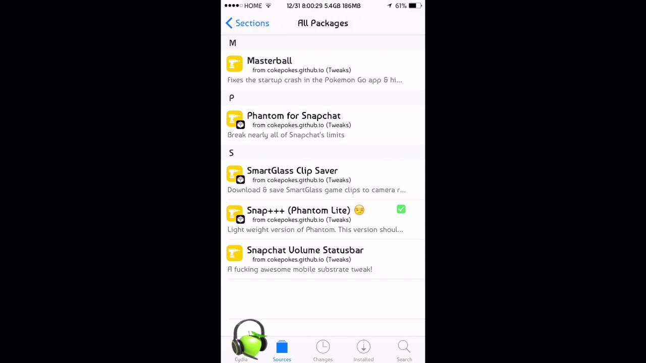 SNAPCHAT 2017 JAILBREAK ULTIMATE FIX PHANTOM FLEX 3 REPOSITORY AND NEW TWEAK NEEDED NO +++