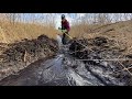 DRAINING DIRTY BEAVER DAM.