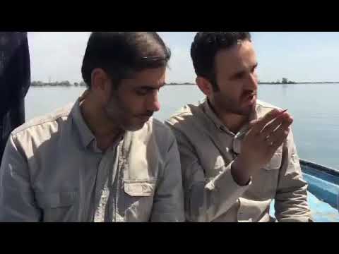 فیلمی از حضور میدانی دکتر سعید محمد در سیل سال 98 خوزستان سعید محمد