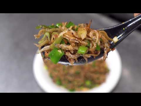 【炒吻仔魚】配粥配飯的好夥伴。