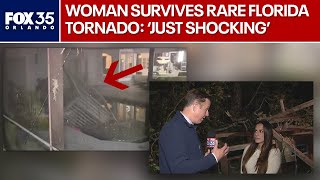 Florida woman recalls terrifying moments as tornado hit Longwood