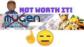 MugenArchive: stay away from this website! not worth it! 🙅🏾♂️ #MugenArchive #boycotting