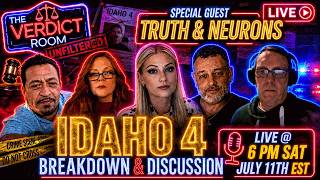 the VERDICT ROOM UNFILTERED  special guest   TRUTH & NEURONS