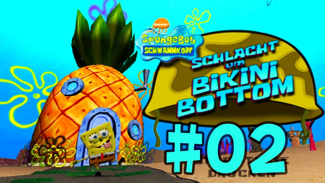 🍍 #02 Die Quallenfelder 🦑🏸 Spongebob Schwammkopf: Schlacht um Bikini