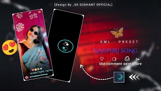 New nagpuri 🥰song status 🥰editing alight motion video editing tutorial trending status editing