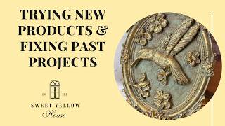 Trying New Products & Fixing Past Projects #diy #diyprojects #homedecor