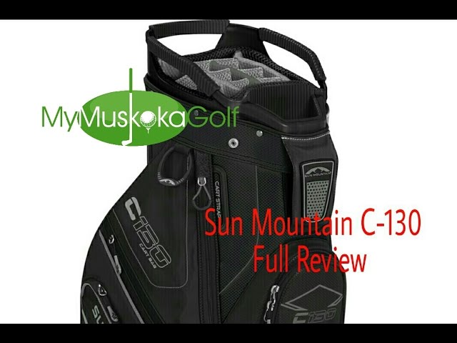 Review: Sun Mountain C-130 Golf Cart Bag - 2018 Model