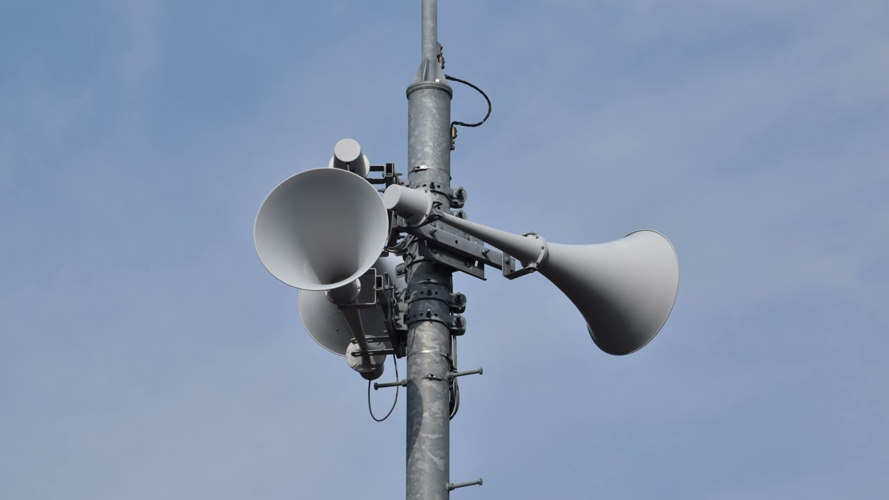 防災行政無線チャイム 島根県大田市温泉津地区16時45分『0854-8 (2番)』