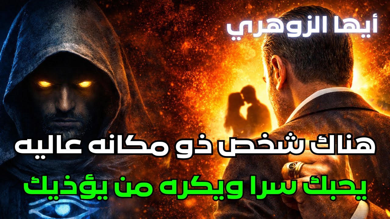 ⚠️ أيها الزوهري… شخص ذو نفوذ عالي يحبك سرًا ويغضب بشدة إذا اقترب منك أي شخص 👁️💥