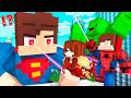 MAIZEN: JJ Spider-Man and his girlfriend vs. Superman!? - Minecraft Animation JJ and MIKEY