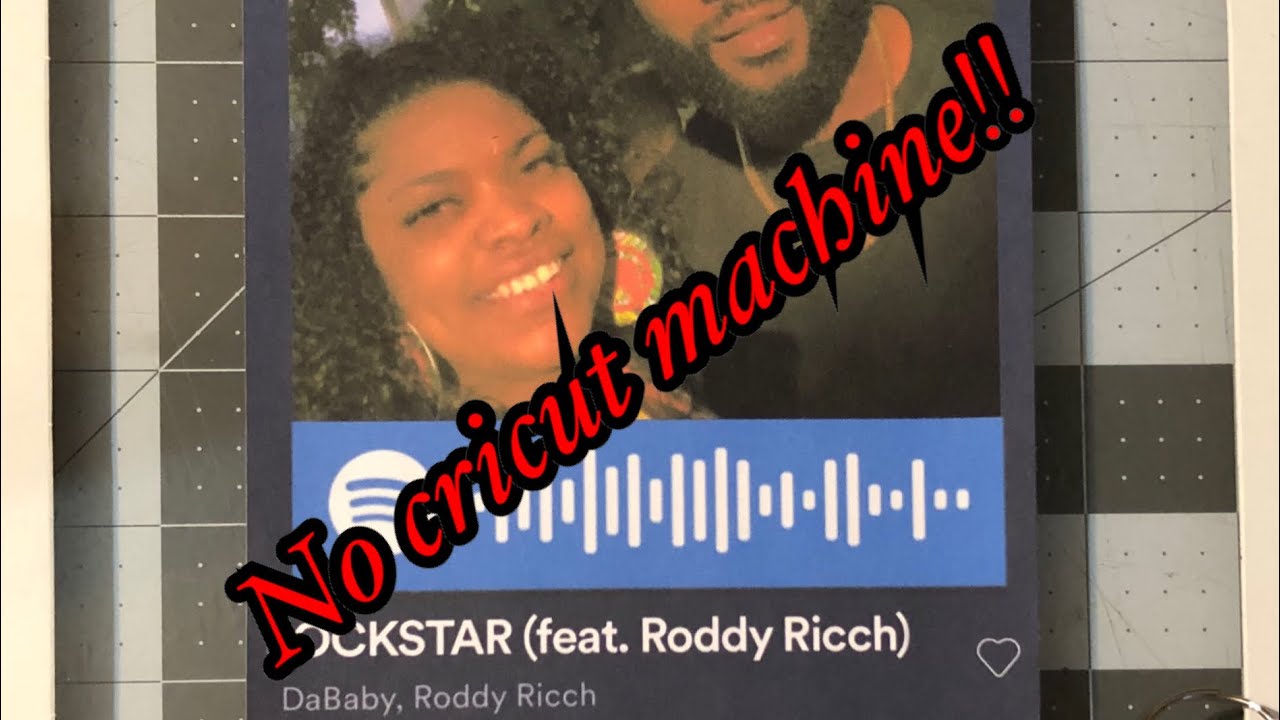 Trending glass Music/ song plaque & matching keychain (No Cricut)