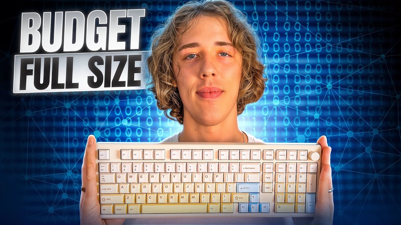 The Budget Full Size Keyboard - Epomaker Galaxy 100 Lite Review