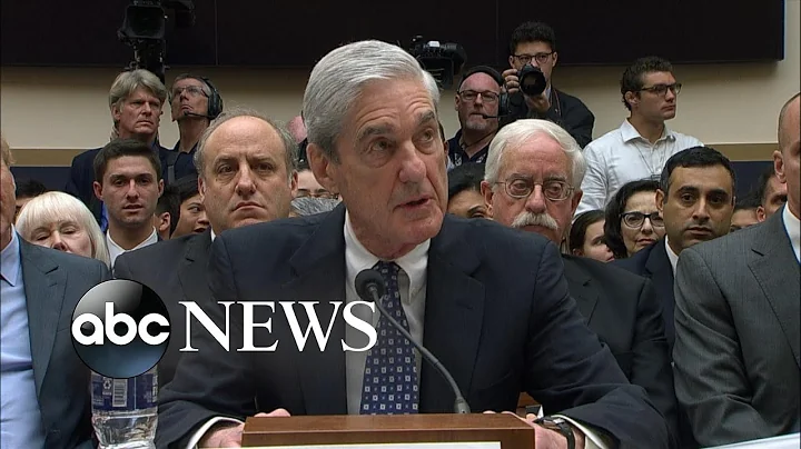 Mueller testifies on Capitol Hill about Russia, Trump