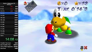 Mario's Nightmare 64 - 140 Star Speedrun in 3:30:25