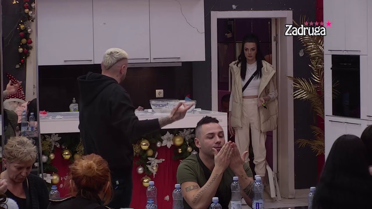 Zadruga 5 - Tara i Ša od suza, preko Vuka, Mateje, Anđela, hvatanja na patetiku itd. - 03.02.2022.