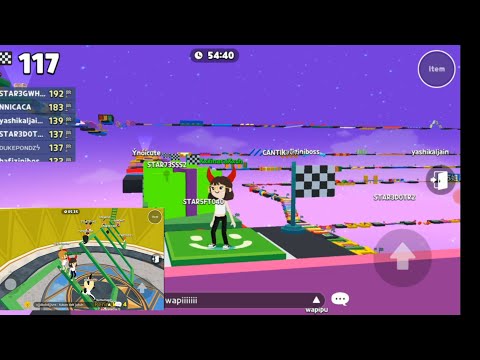Parkour di Menara Tak Terhingga - Jatuh Terus Auto Nangiss #gameplaytogether