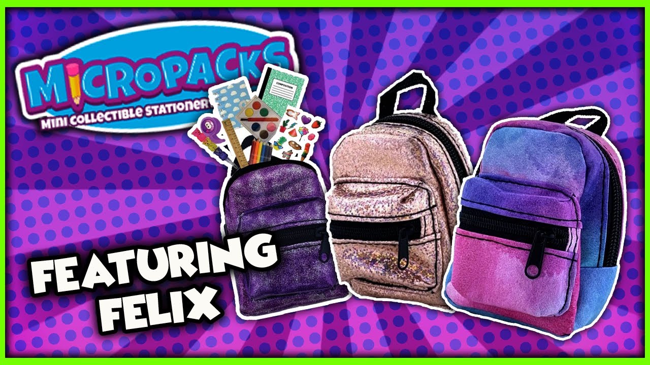 Opening Micropack Mini Collectable Stationery Surprises FEATURING FELIX