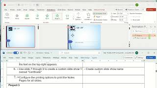 Mos PowerPoint 2016, 2019 Test 9