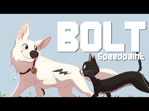 BOLT - Speedpaint (For nostalgia's sake)