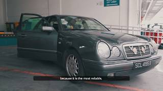 Gary Tan's 1996 W210  with 536,000 km in Singapore