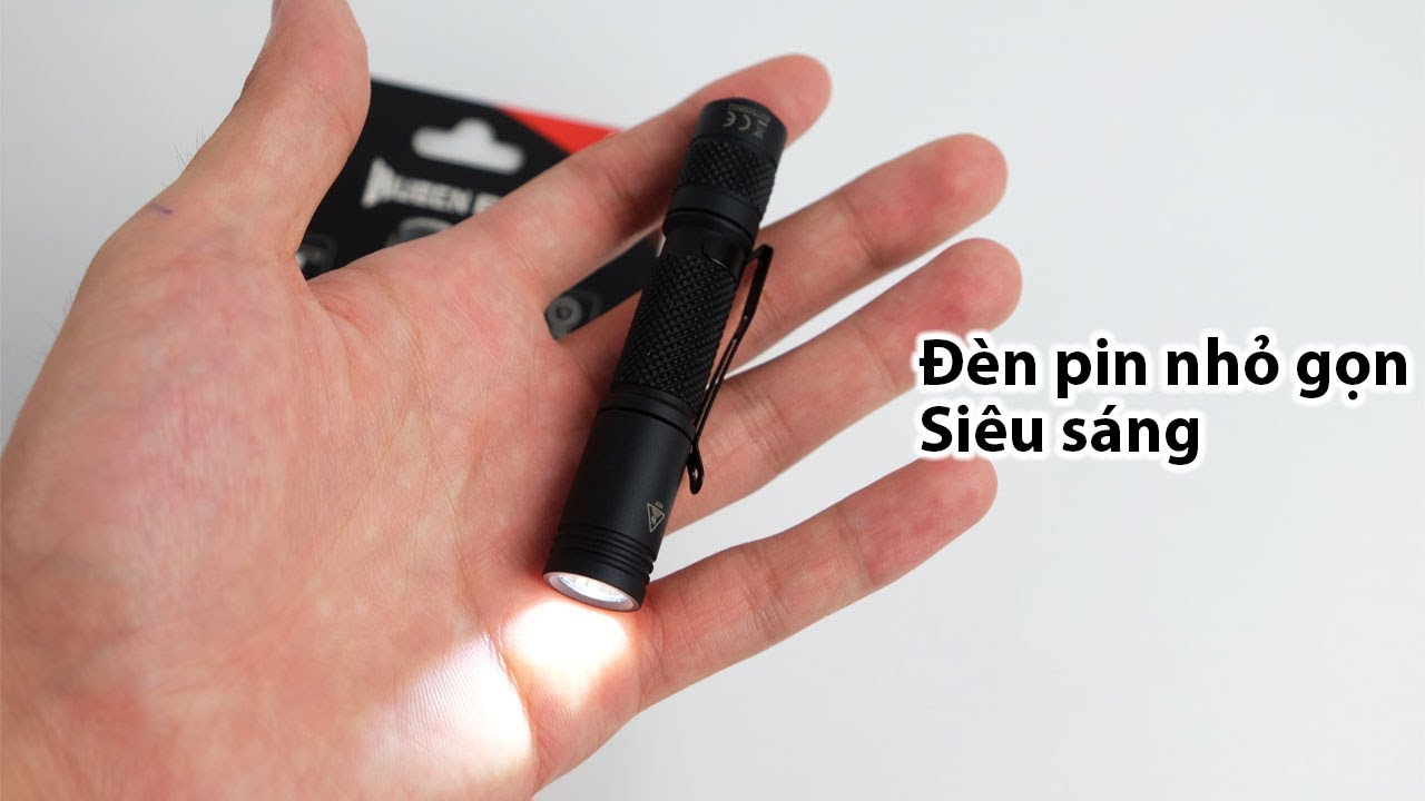 Đèn pin Wuben E01 - Nhỏ gọn, siêu sáng, giá rẻ - YouTube