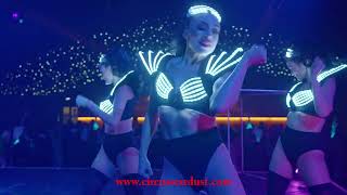 Circus Stardust Agency Presents: LED Cube Act and LED Dancers (Artist 09984) #shorts