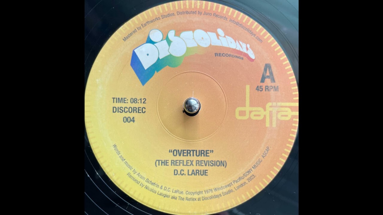 洋楽 D.C. LaRue - Face Of Love / Indiscreet D.C. LaRue – Face Of Love / Indiscreet – Vinyl (12