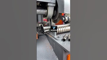 #machine #pipecuttingmachine #pipecutter #steelwork #ironwork  automatic pipe cutting machine