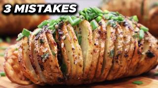 Air Fryer Hasselback Potatoes (The 3 Biggest Mistakes)