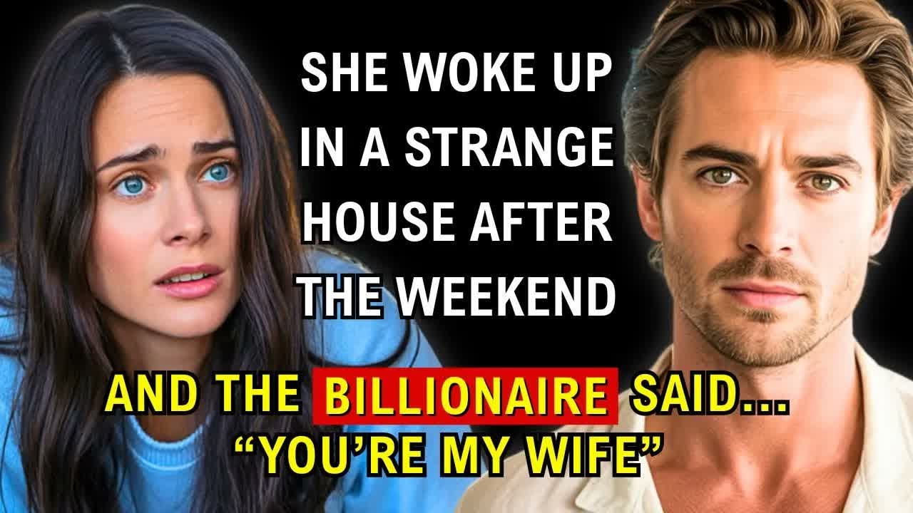 She Woke Up in a STRANGE House After the WEEKEND — And the BILLIONAIRE Said… “You’re My WIFE”