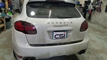 Porsche Cayenne backup camera to factory screen