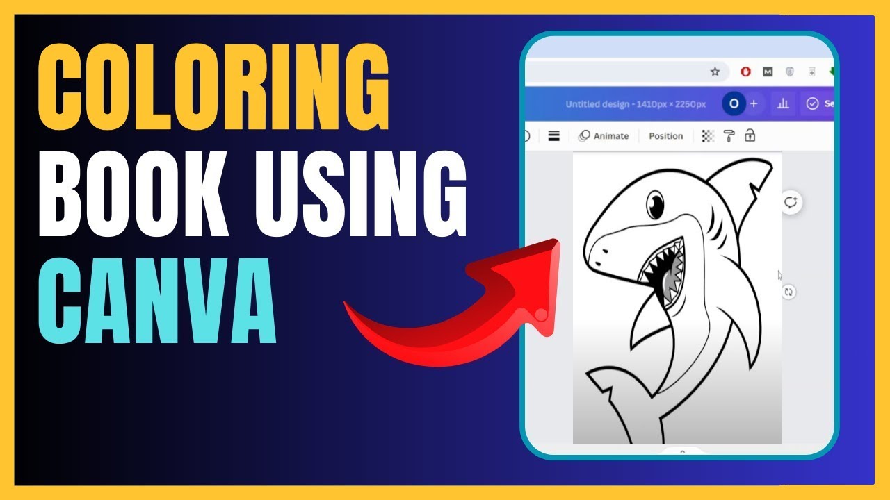 CREATE Coloring Book Using Canva | SELL ON AMAZON KDP - YouTube
