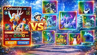 CELESTIDE VS EVERYBOSS!!! [Catch a Monster]